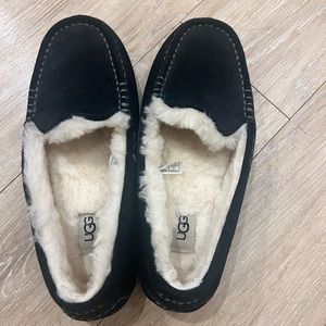 Black Ugg Ansley Slippers